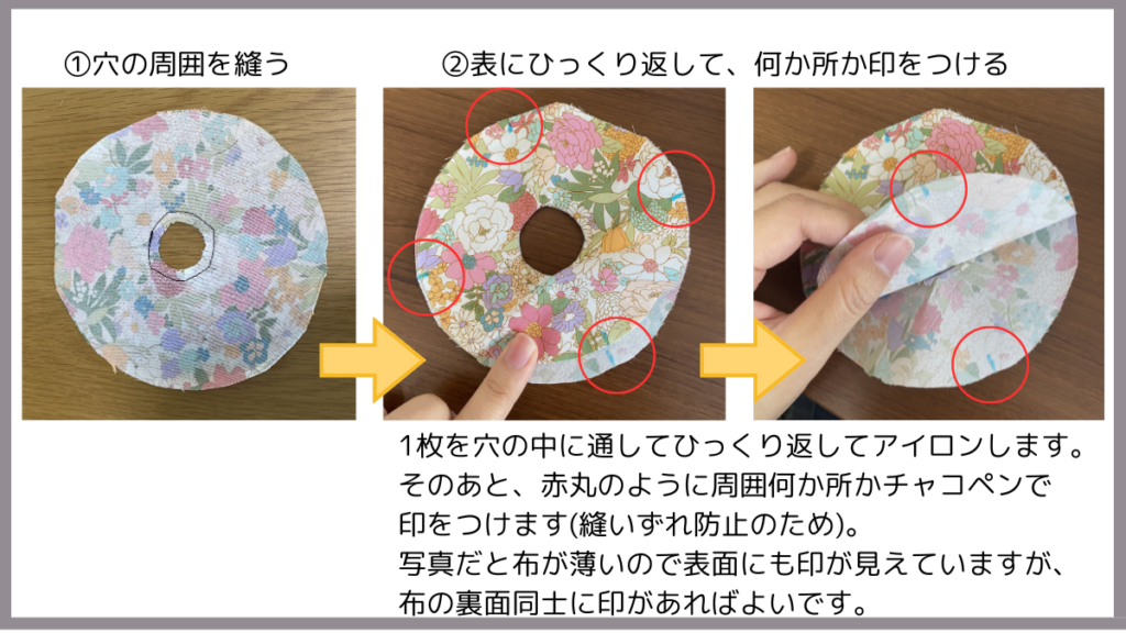 穴の縫い方1